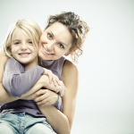 Beautiful girl and her young friend